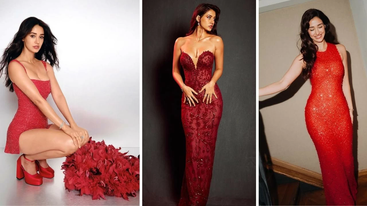 Bollywood style guide: Disha Patani’s red dresses for Valentine’s evening plans (Picture credit: Instagram)