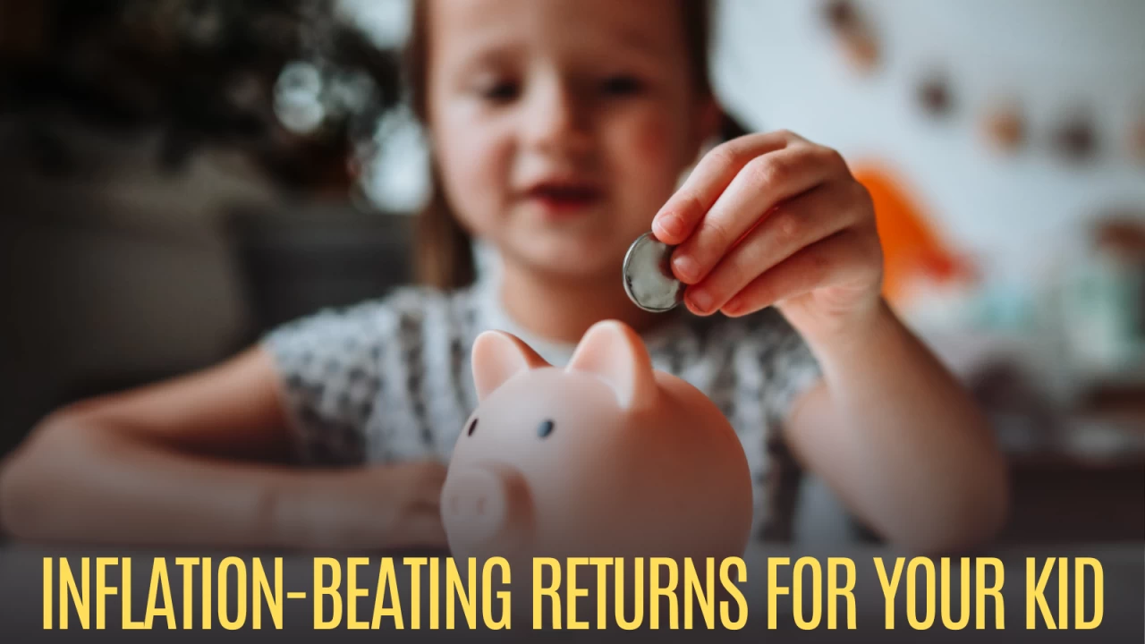 The kid, when he/she turns 18, has the liberty of continuing the mutual fund investment for many years to gain from the forces of compounding in the very long-term.