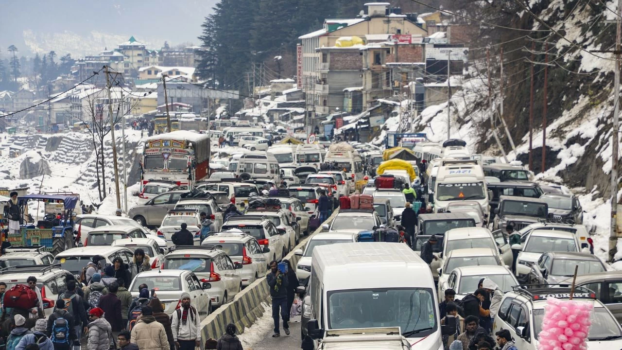 The gridlock lasted nearly two days, leaving tourists stranded and forcing plan cancellations