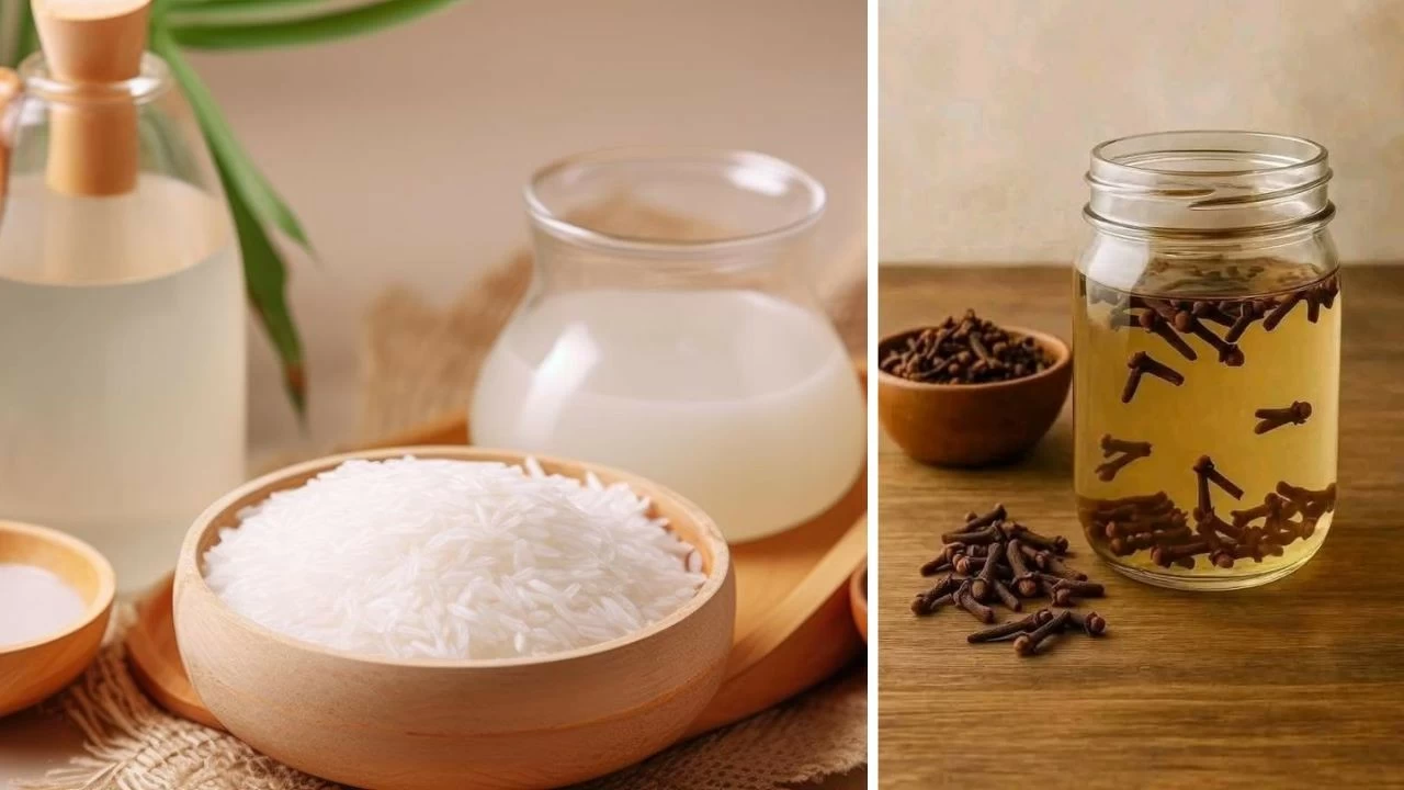 DIY rice toner recipe for clearer, smoother, younger-looking skin (Picture credit: Pinterest)