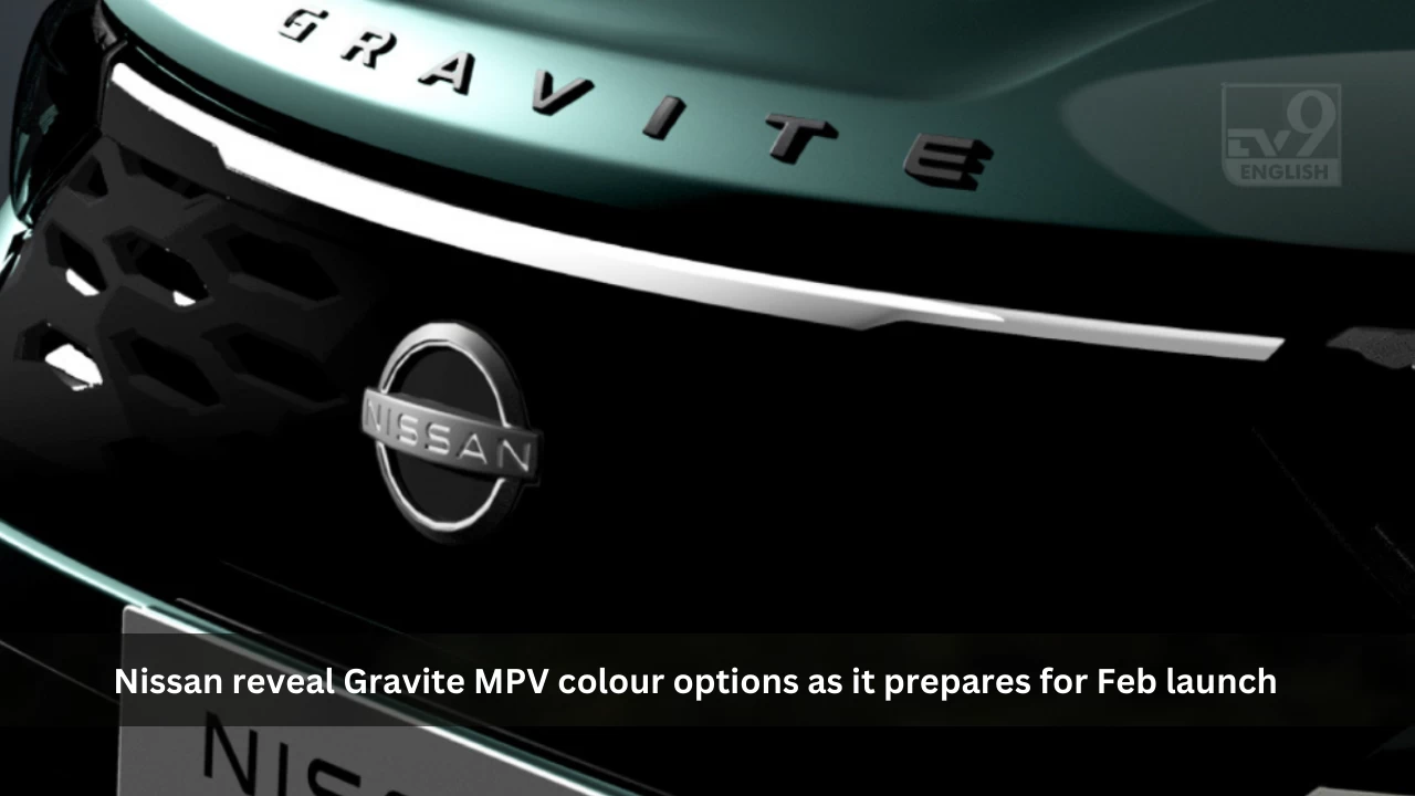 Nissan reveal Gravite colour scheme