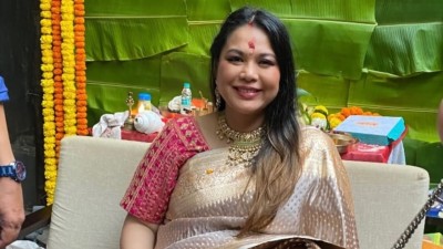 Lin Laishram's baby shower