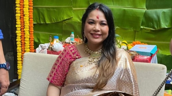 Lin Laishram's baby shower