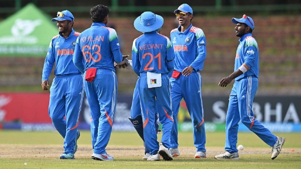 India beat Zimbabwe in u-19 WC on Tuesday.