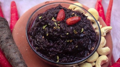 Kali gajar ka halwa from Uttar Pradesh is pure winter indulgence; here is the easy recipe (Picture credit: Pinterest)