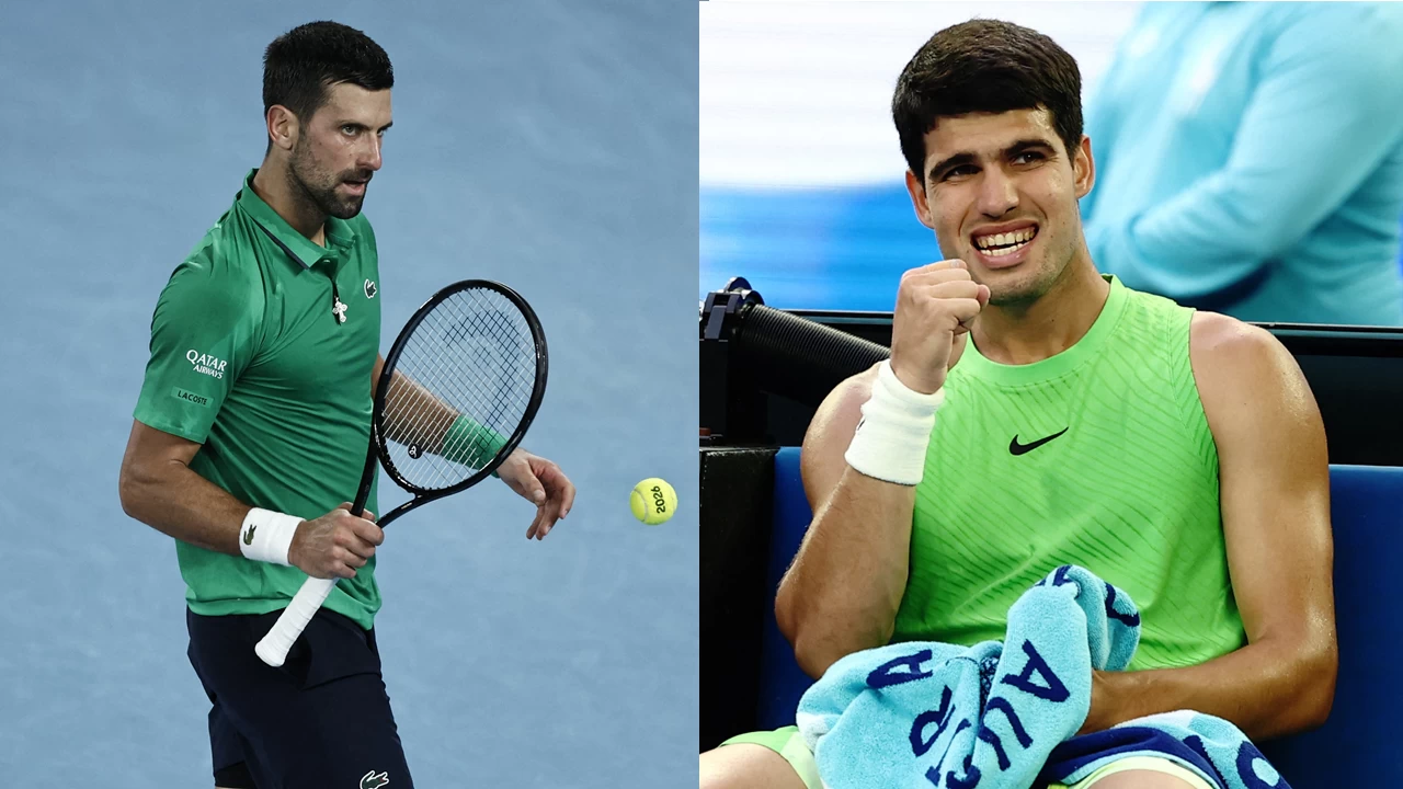 Novak Djokovic will take on Carlos Alcaraz in the Australian Open 2026 final.