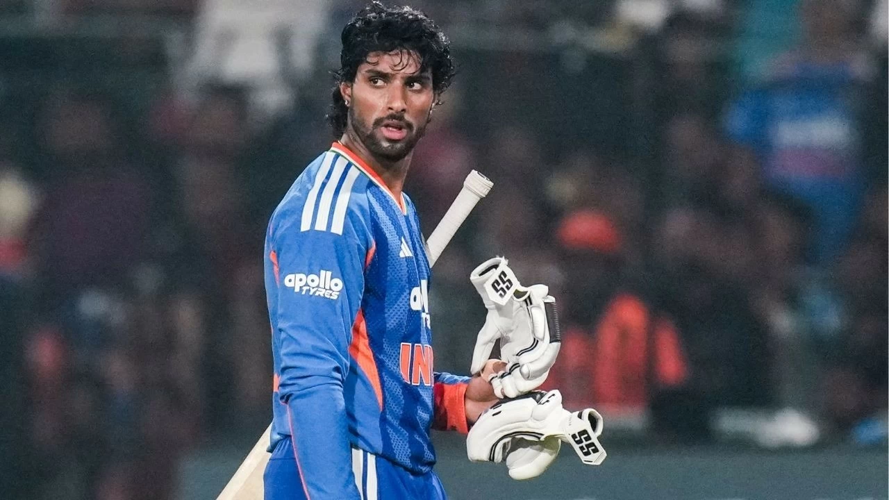 Tilak Varma training hard at the BCCI's CoE ahead of the 2026 T20 World Cup.