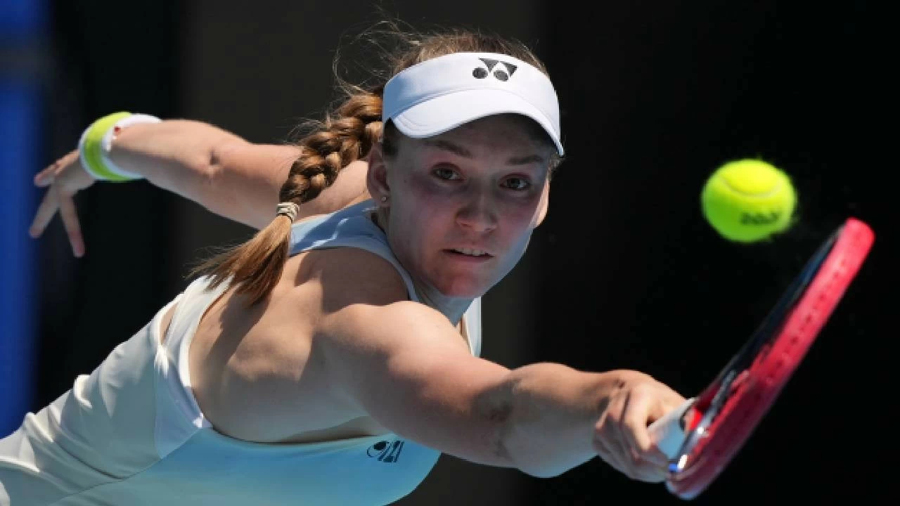 Elena Rybakina won the Australian Open title.