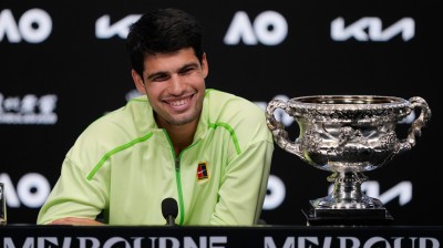 Carlos Alcaraz won his maiden Australian Open title on Sunday.